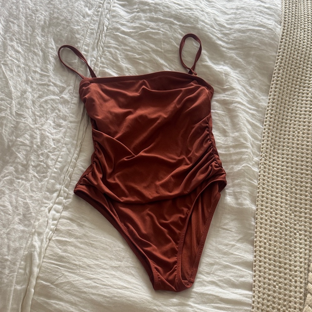 Shade & Shore Terracotta Swimsuit